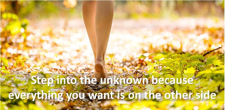 Step Into The Unknown