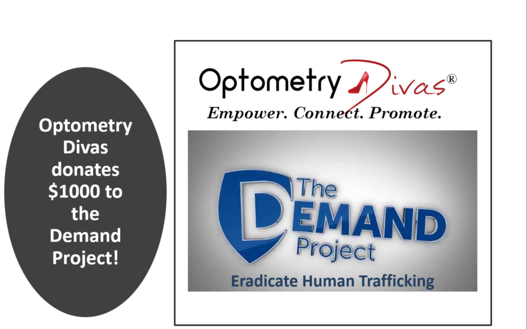 Optometry Divas Donates $1000 to The Demand Project